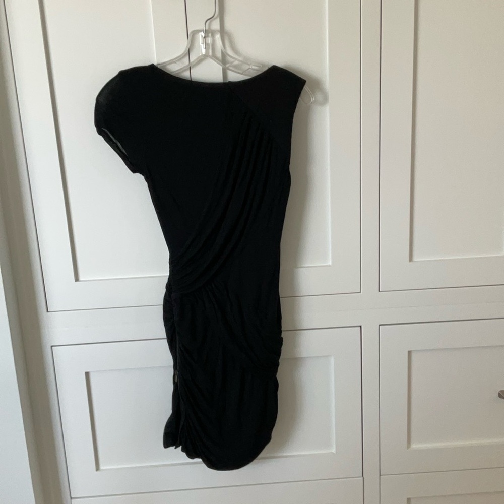 BCBGMaxAzria Black Asymmetrical Dress - Picture 2 of 15